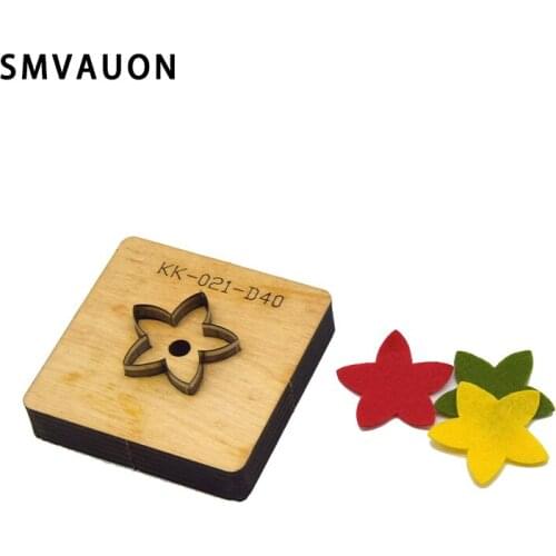 Party Ornament Cutter Mold For Diy Pentagram For Children Hanging Pendants Gifts Handicraft Tool Wood Dies For Crafts SMVAUON
