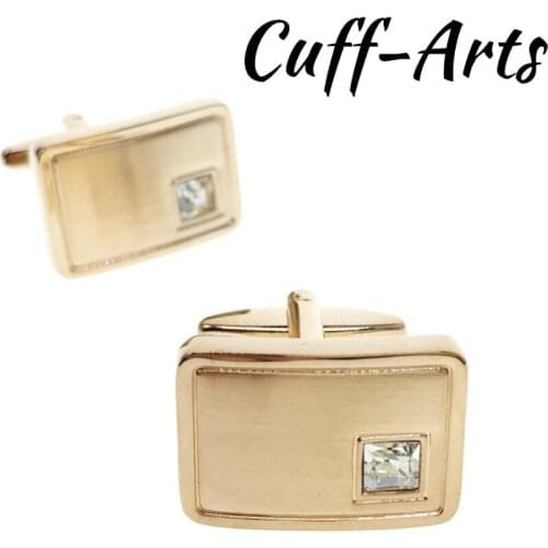 Cufflinks for Mens Classic Crystal Cufflinks Shirt Cuff links Gifts for Men Gemelos Les Boutons De Manchette by Cuffarts C10254