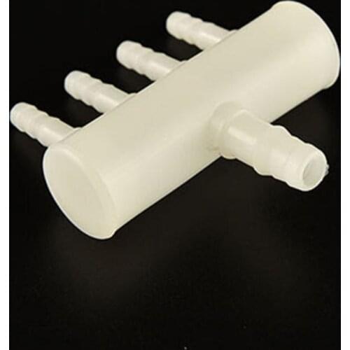1 Pc 4 6 8 10 Plastic Ways 4mm Aquarium Fish Tank Plastic Air Flow Valve Splitter Kit Small Addition Of Oxygen Aquarium Supplies