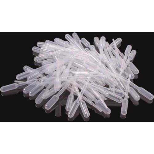 BLEL Hot 500 Pieces 0.2 ml Capacity Disposable Graduated Transfer Pipettes Dropper Polyethylene