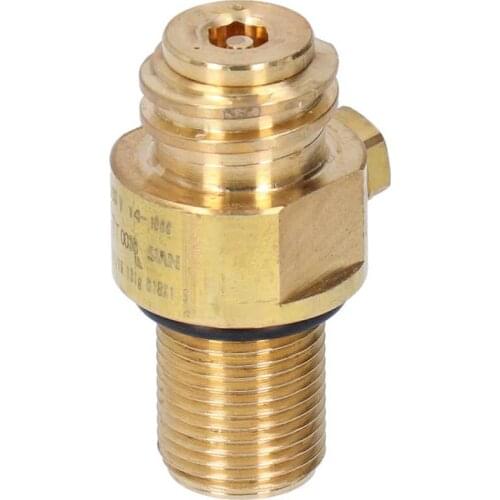 Homebrew Beer Brewing M18x1.5 Thread CO2 Cylinder Refill Adapter Pin Valve Converter Accessories For Soda Maker growler