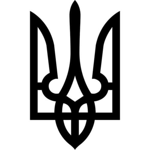 Fuzhen Boutique Decals Exterior Accessories Car Sticker for Emblem of Ukraine Stickers Funny Auto Decal