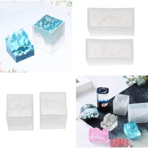 Mountain Silicone Mold for Polymer Clay, Crafting, Resin Epoxy, Pendant Earrings Making, DIY Mobile Phone Decoration Tools