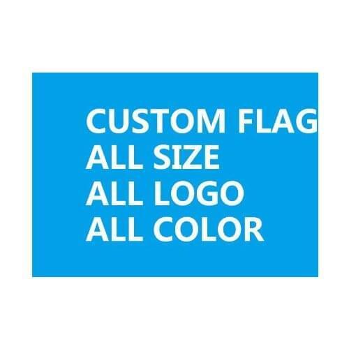 180x180cm Custom single side flag 6x6ft 100D Polyester custom business history music hobby banner