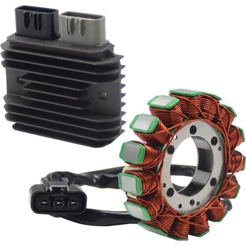 Motorcycle Stator Coil & Regulator Rectifier For Kawasaki ZX600 Ninja ZX6R ZX-6R ZX1000 ZX10R 21003-0083 21003-0072 21066-0731