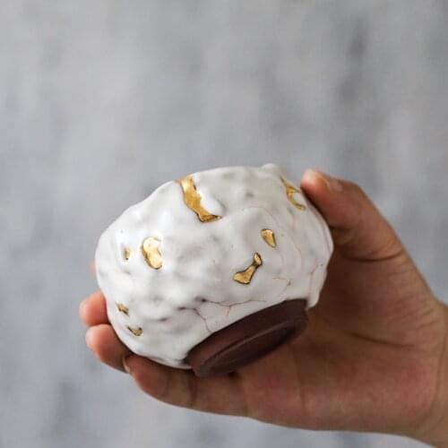 LUWU ceramic teacup porcelain cup handmade chinese kung fu cup