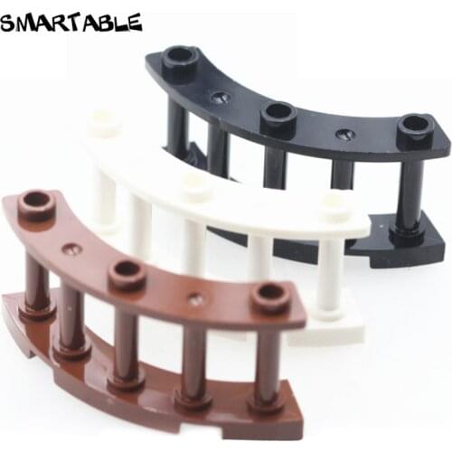 Smartable Fence 4x4x2 Bar Building Block MOC Parts Toys For Kids Education Big House Compatible City 30056/21229 40pcs/set