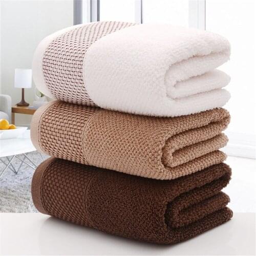 100% Cotton Terry Beach Towels Super Absorbent Bath Towel For Adults Large Bathroom Body Spa Sports Stripe 140x70cm 20