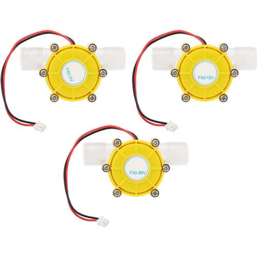 Micro Generator F50 Micro-hydro DC Water Flow Pump Turbine Hydroelectric Power Energy Generator