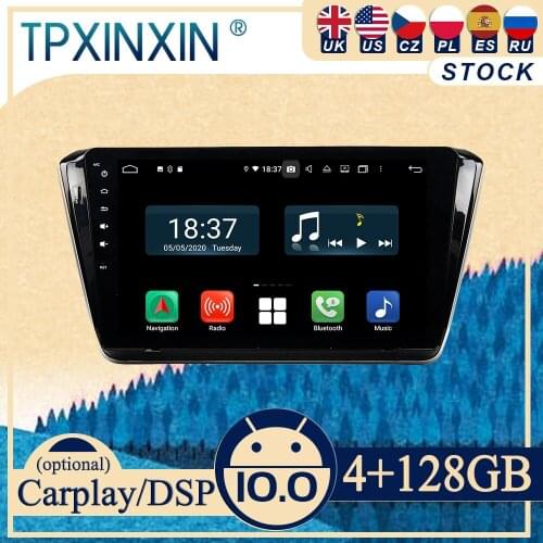PX6 For Skoda Superb 2015 Android Car Stereo Car Radio with Screen2 DIN Radio DVD Player Car GPS Navigation Head Unit