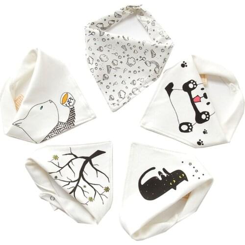 Слюнявчики бандана для малышек Qianquhui China At AliExpress