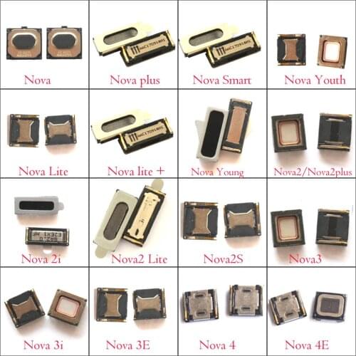 2pcs earpiece speaker receiver for Huawei Nova plus Nova 2 2S 2i 3 3E 3i 4 4E Nova2 lite Nova lite youth young