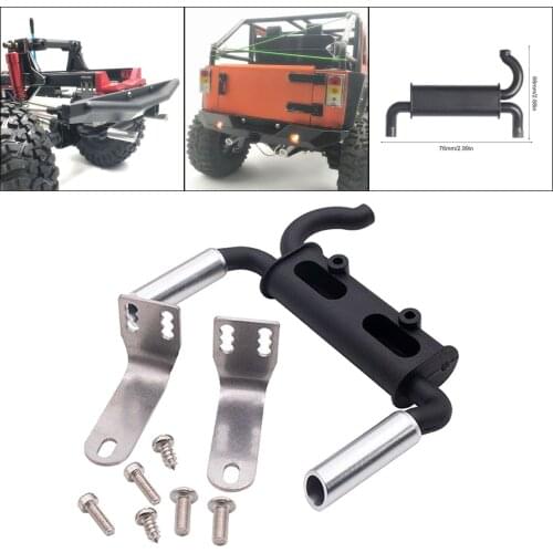 Exhaust Pipe Fits SCX10 90046 -4 1/10 Crawler RC Crawler Car Upgrades