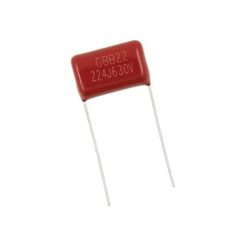 10PCS 630V224J 0.22UF Pitch 15mm 224 630V 224J 220nf CBB Polypropylene Film Capacitor