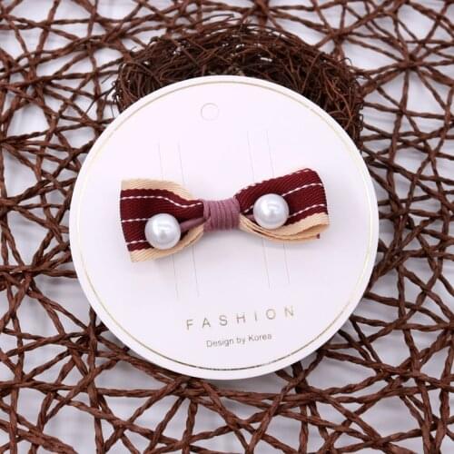 100pcs 8.9x8.9cm White Handmade Jewelry Cards Hairpin Packing Cards Jewelry Displays Cards Round Golden Circle