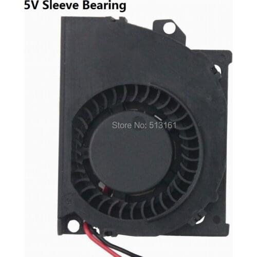 20 Pieces Gdstime 2Pin 5cm 50x40x10mm Radial PC Computer 5V DC Blower Fan Cooler