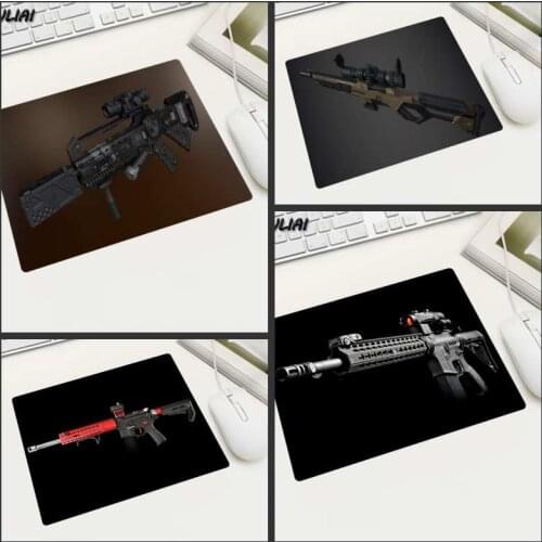 XGZ Ar15 M4a1 Game Small Mouse Pad Smooth Positioning Accurate for Optical Electronic Mouse Home Decoration Player Mouse Pads
