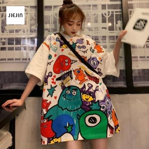 Женские футболки с принтом JIEJIN China At AliExpress