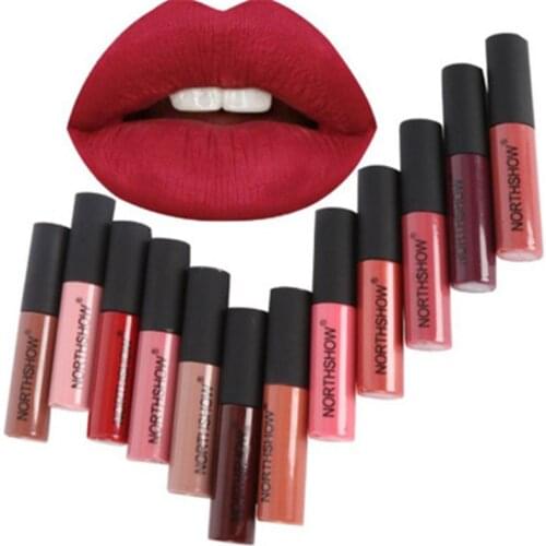 10 Colors Milk Chocolate Fragrance Matte Non-stick Cup Lip Gloss Liquid Lipstick Lip Stain Tint