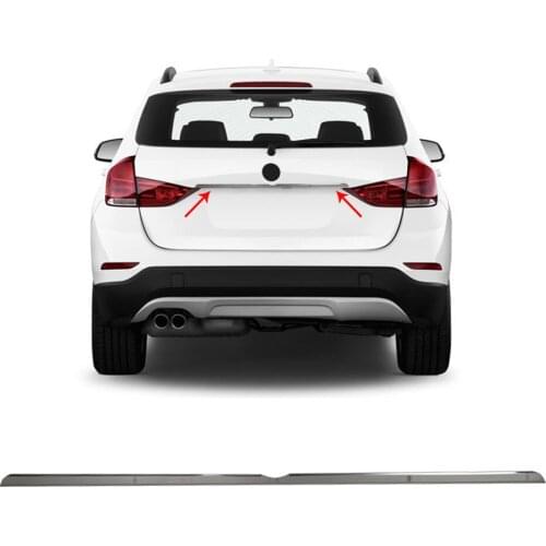 Bmw X1 Chrome Tailgate Trim (Top Plate) Stainless Steel (2015-)
