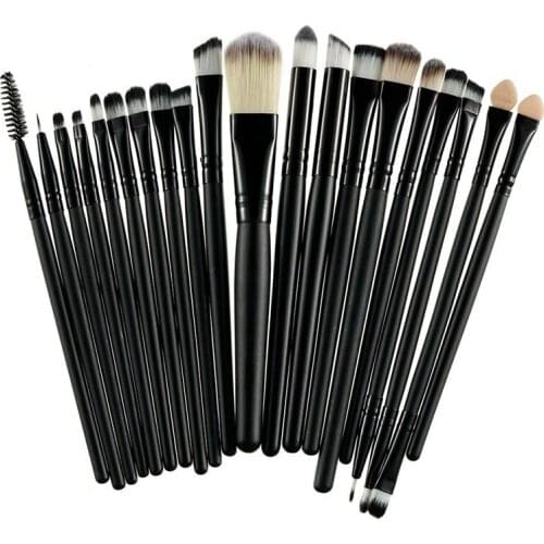 20Pcs Full Set Makeup Brushes For Cosmetic Foundation Powder Blush Eyeshadow Blending Make Up Brush Set Beauty Tool