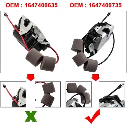 Door Lock Actuator Rear Hatch Lift gate for Mercedes X164 W164 W251 V251 GL ML R