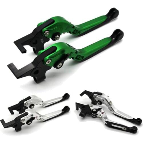 With logo Motorcycle Frame Ornamental Foldable Brake Handle Extendable Clutch Lever For DUCATI 620 MONSTER / 620 MTS ST4S