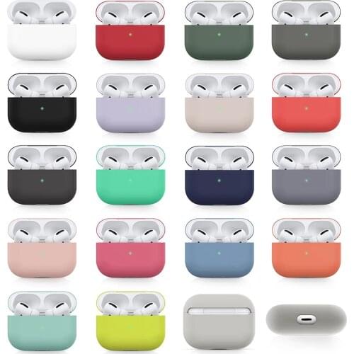 Silicone Cover Case For Apple Airpods Pro Case sticker Bluetooth Case for airpods 3 For Air Pods Pro Earphone Accessories skin