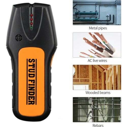 Wall Scanner Metal Detector AC Wood Finder Cable Wires Depth Tracker Wall Scanner Copper Finder Depth Tracker Electric Detection