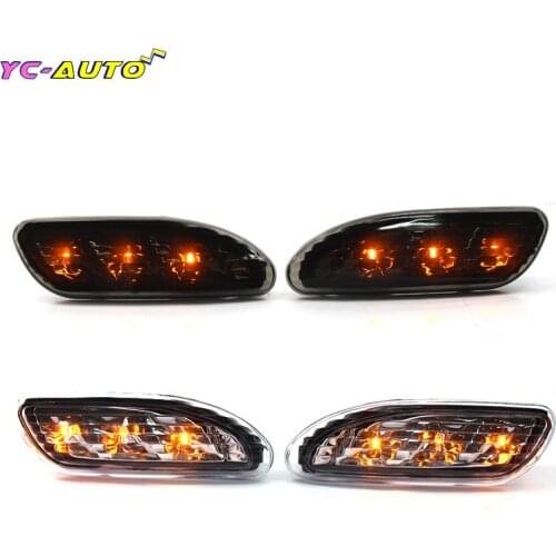 LED Pair Turn Signal Marker Light Side Marker Lamp For Mercedes-Benz C-Class W203 2004-2007 C200K C230 CL203 2004-2005