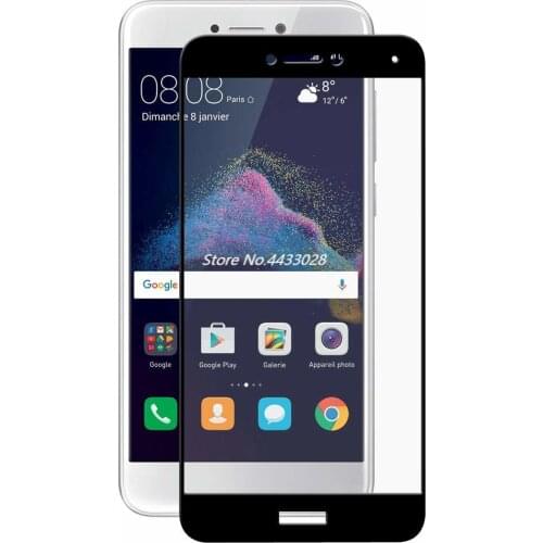5D Full Cover Tempered Glass For Huawei P8 Lite 2017 Protective film For Huawei Honor 8 lite HD Screen Protector