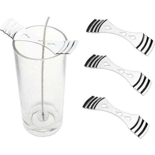 1pcs Metal Candle Wicks Holder Centering Devices for Candle Making DIY Wicks Holder Three Hole Candle Making Supplies