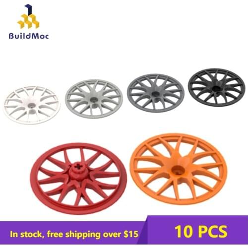10PCS MOC Bricks 58088 7x7 wheel decoration ldd58088 For Building Blocks Parts DIY Bricks Bulk Model Construction Educational