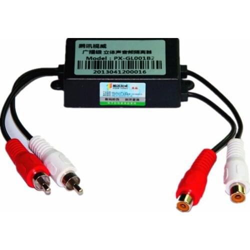 Current Acoustic Audio Anti-jammer Acoustic Noise Cancellation Filter Common Ground Isolation PX-GL001B2