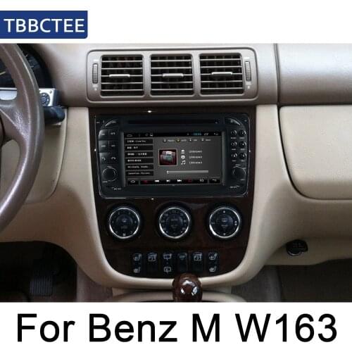 For Mercedes Benz M Class W163 1997~2005 NTG Car Multimedia Player Android Radio GPS Navigation Stereo audio DVD Player WIFI