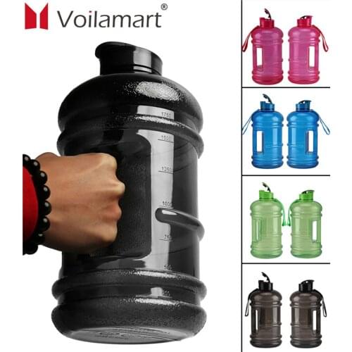 2.2L Large Capacity Water Bottle Gym Fitness Outdoor Camping Cycling Sports Drinking Bottle Training Running Waterbottle
