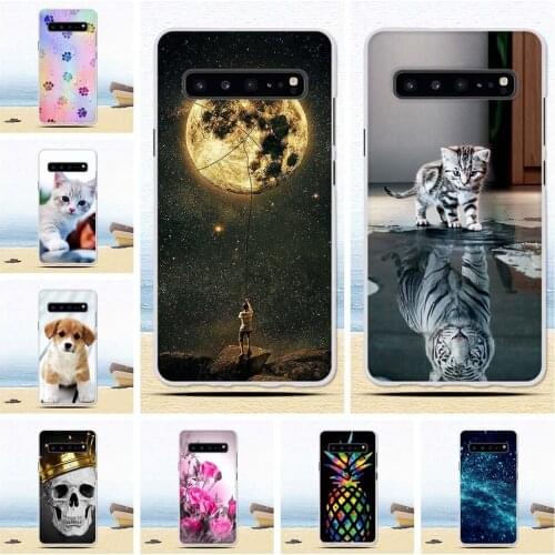 For Samsung Galaxy S10 5G SM-G977 Model Cover Soft Silicone Phone Back Cover For Samsung Galaxy S10(5G) Case Bumper Coque Fundas