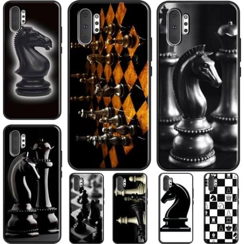 Chess Board Dark Horse Phone Case For Samsung Galaxy S21 Plus S20 FE S8 S10 S9 Plus Note 10 Note 20 Ultra Cover