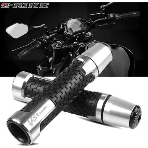 For SUZUKI DL650 DL1000 V-Strom DL 650 1000 VSTROM Motorcycle Accessories 7/8'' 22MM CNC Handlebar Grips Handle Grip Handle bar