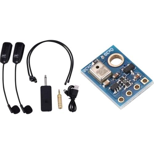 1 Set U12F Uhf One Microphone Amplifier Mixer & 1 Pcs Aht10 High Precision Sensor Measurement Module