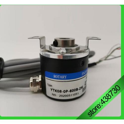 38mm Industrial incremental photoelectric encoder 100/200/360/400/600/1000/1024/2000/2500 pulse hollow shaft rotary encoder