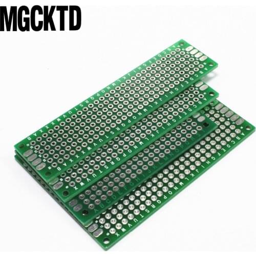 Dropshipping!! 4pcs 5x7 4x6 3x7 2x8 cm double Side Copper prototype PCB Universal Board