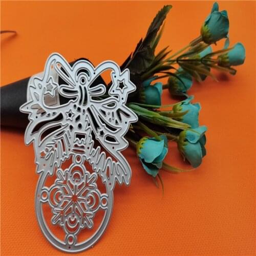 Christmas Hanging Fruit Metal Cutting Dies for Scrapbooking Handmade Mold Cut Stencil New 2021 DIY Card Make Mould Model Craft