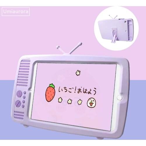 Cute Retro TV Tablet Case For iPad Air 4 2020 Pro 11 Mini 1 2 3 4 5 6 9.7 2018 7 8th Gen 10.2 inch 2019 Kids Soft Cover Funda