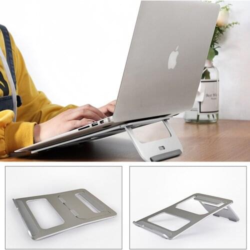 Universal Folding Portable Laptop Stand Aluminum Cooling Adjustable Desk Stand PC Tablet Holder for MacBook Air Pro