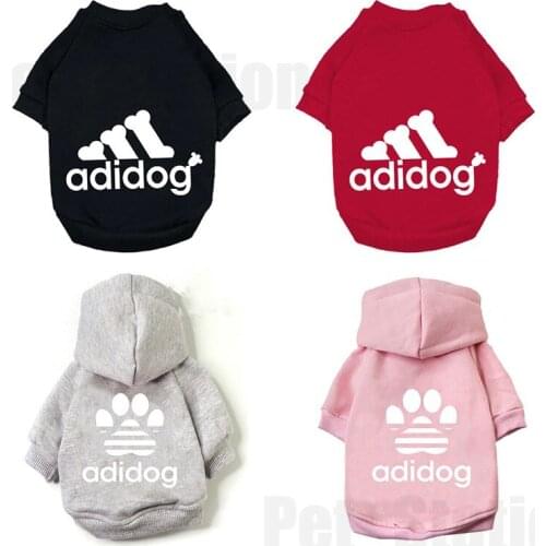 Winter New Brand Dog Clothes Warm Fashion Hoodie Pet Clothes Shirt For Small Medium Dogs Pets Chihuahua Pug Dog Coat Clothing