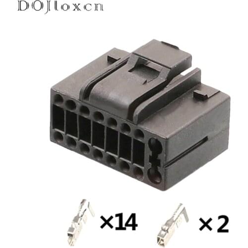 1/5/10/20/50/Sets16 Pin Car Stereo Female ISO Connector JVC Kenwood And Universal Android Head Units 8227L YT9216 YT9217 YT9218