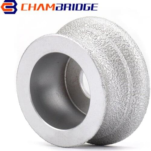 1Pc 75mm Brazed Grinding Wheel Diamond Abrasive Disc for Stone Ceramic Marble Granite Concrete Polishing