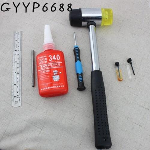 1pcs Hardware accessories Luggage hardware accessories tools Steel ruler Phillips screwdriver Slotted screwdriver