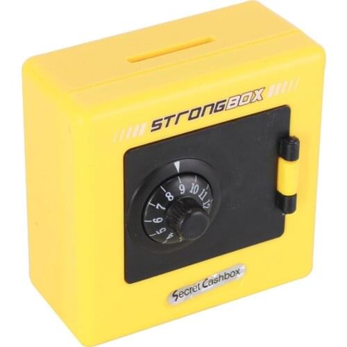 1pcs Combination Lock Coin Money Saving Storage Box Code Cash Safe Case Piggy Bank Children Toy Money Boxes